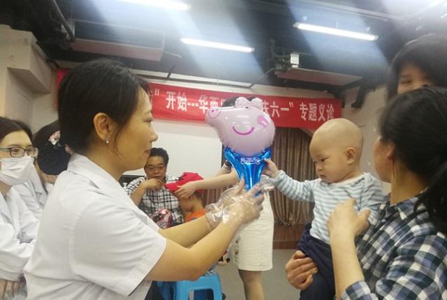 华西口院举办2019年“六一儿童节”口腔健康科普暨义诊活动